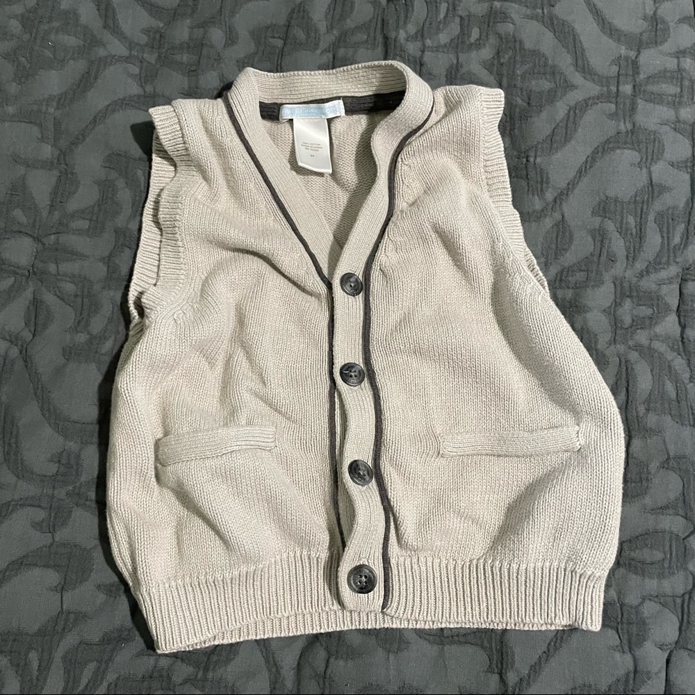 Like New Boys Janie & Jack Sweater Vest